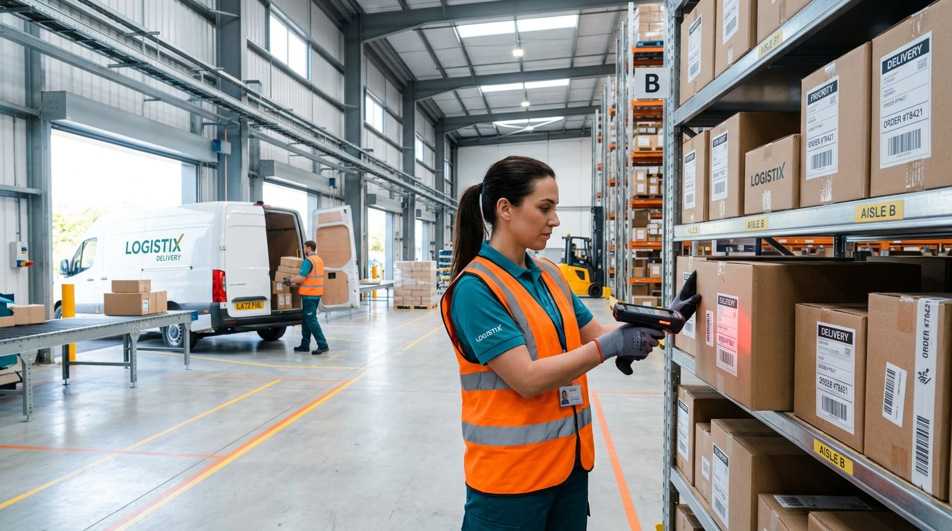 General logistics and fulfilment warehouse